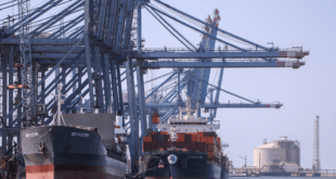#حركة حاويات الترنزيت فى ميناء دمياط